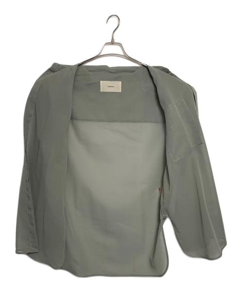 TODAYFUL（トゥデイフル）TODAYFUL (トゥデイフル) Organdy Over Shirts グレー サイズ:Freeの古着・服飾アイテム