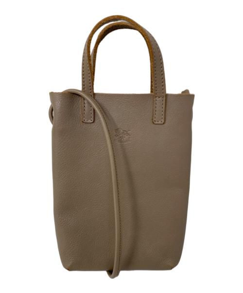 IL BISONTE（イル ビゾンテ）IL BISONTE (イル ビゾンテ) IL BISONTE ミニクロスボディバッグ ブラウンの古着・服飾アイテム