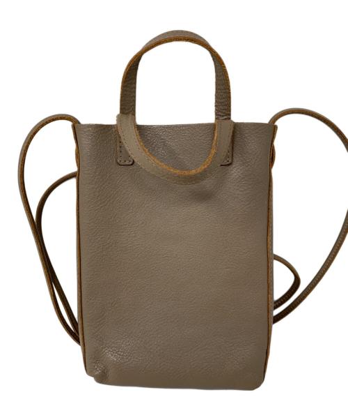 IL BISONTE（イル ビゾンテ）IL BISONTE (イル ビゾンテ) IL BISONTE ミニクロスボディバッグ ブラウンの古着・服飾アイテム