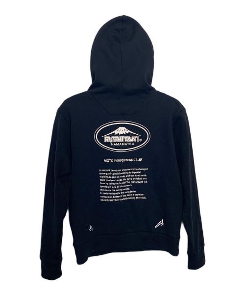 KUSHITANI（クシタニ）KUSHITANI (クシタニ) K-1338 プルアップパーカー ブラック サイズ:Lの古着・服飾アイテム