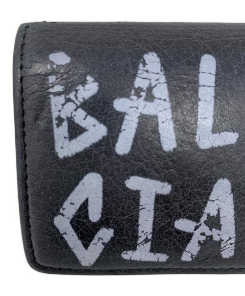 BALENCIAGA（バレンシアガ）BALENCIAGA (バレンシアガ) BALENCIAGA 3つ折り財布 ブラックの古着・服飾アイテム
