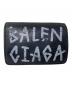 BALENCIAGA（バレンシアガ）の古着「BALENCIAGA 3つ折り財布」｜ブラック