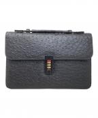 ostrichオーストリッチ）の古着「セカンドバッグ」｜ブラック