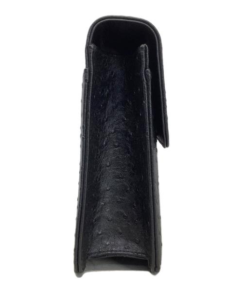 ostrich（オーストリッチ）ostrich (オーストリッチ) セカンドバッグ ブラックの古着・服飾アイテム