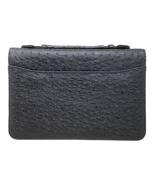 ostrich（オーストリッチ）ostrich (オーストリッチ) セカンドバッグ ブラックの古着・服飾アイテム