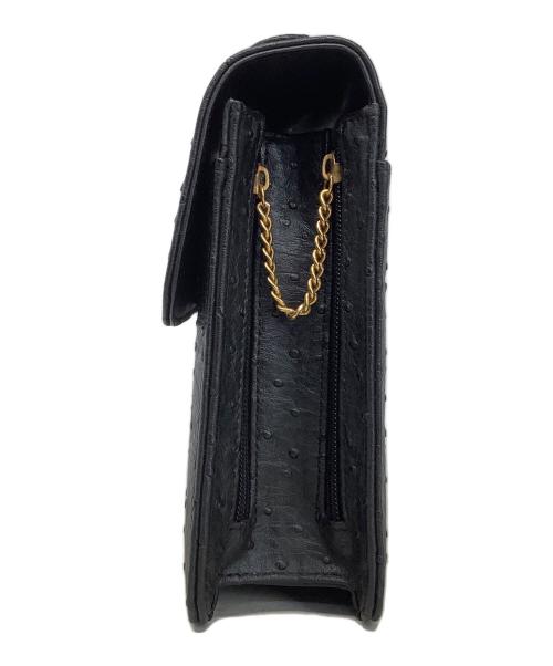 ostrich（オーストリッチ）ostrich (オーストリッチ) セカンドバッグ ブラックの古着・服飾アイテム