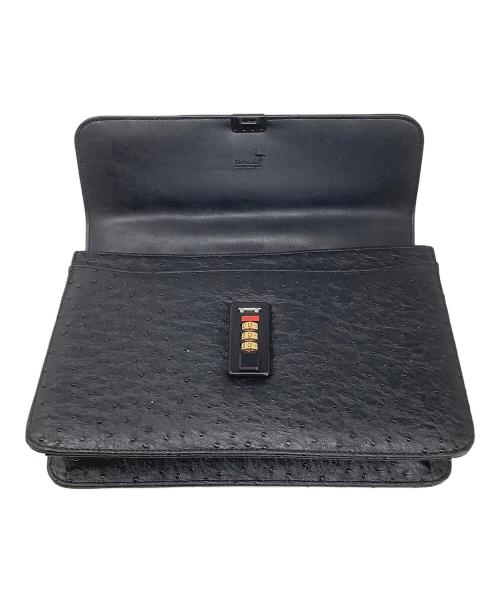 ostrich（オーストリッチ）ostrich (オーストリッチ) セカンドバッグ ブラックの古着・服飾アイテム