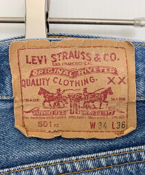 LEVI'S（リーバイス）LEVI'S (リーバイス) LEVI'S 501XX インディゴ サイズ:W34 L36の古着・服飾アイテム