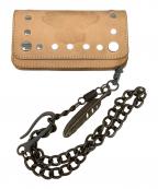 MOTORCYCLEMOTORCYCLE）の古着「MOTORCYCLE バイカーズウォレット」｜ベージュ