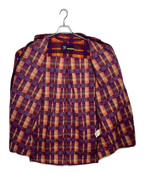 FAT（エフエーティー）FAT (エフエーティー) シャツ オレンジ×ネイビー サイズ:FATの古着・服飾アイテム