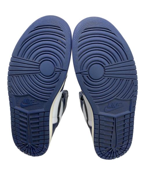 NIKE（ナイキ）NIKE (ナイキ) NIKE AIR JORDAN 1 RETRO HIGH OG MIDNIGHT NAVY ハイカットスニーカー ネイビー×ホワイト サイズ:28㎝の古着・服飾アイテム