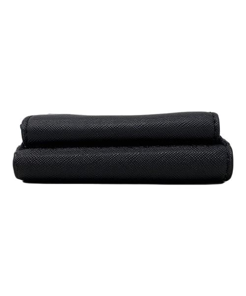 Marc by Marc Jacobs（マークバイマークジェイコブス）Marc by Marc Jacobs (マークバイマークジェイコブス) 3つ折りミニウォレット ブラックの古着・服飾アイテム