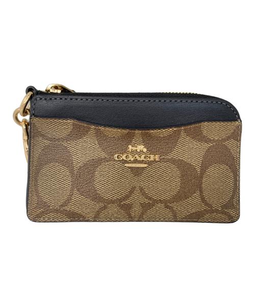 COACH（コーチ）COACH (コーチ) COACH シグネチャー 財布 ベージュの古着・服飾アイテム