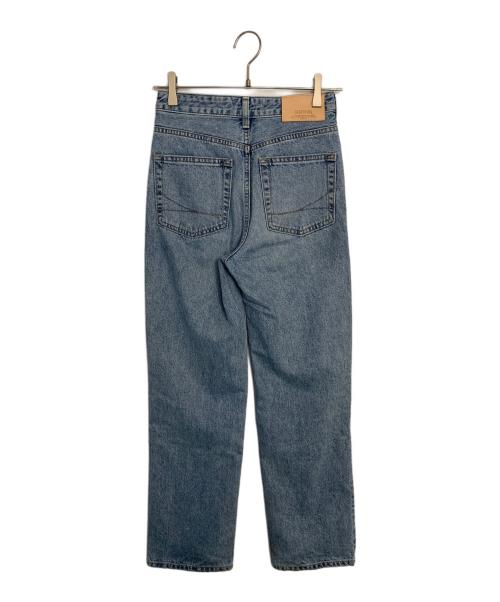 SOMETHING ELSA（サムシング エルサ）SOMETHING ELSA (サムシング エルサ) SOMETHING ELSA ヴィンテージストレートデニムパンツ スカイブルー サイズ:XSの古着・服飾アイテム