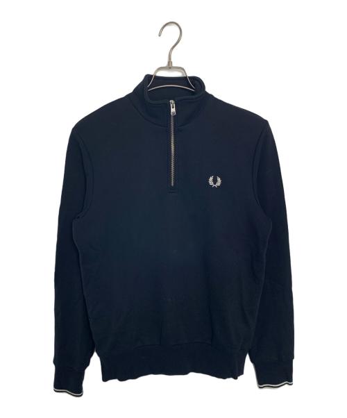 FRED PERRY（フレッドペリー）FRED PERRY (フレッドペリー) FRED PERRY Half Zip Sweatshirt ブラック サイズ:Sの古着・服飾アイテム
