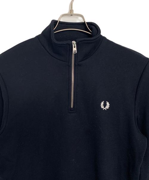 FRED PERRY（フレッドペリー）FRED PERRY (フレッドペリー) FRED PERRY Half Zip Sweatshirt ブラック サイズ:Sの古着・服飾アイテム