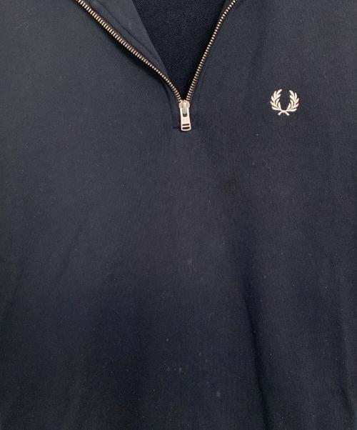 FRED PERRY（フレッドペリー）FRED PERRY (フレッドペリー) FRED PERRY Half Zip Sweatshirt ブラック サイズ:Sの古着・服飾アイテム