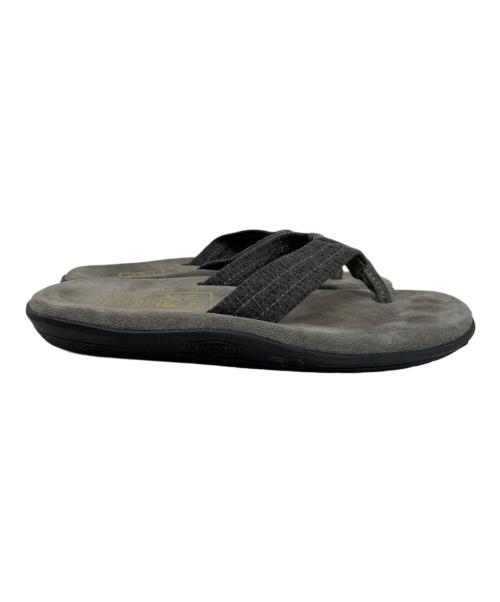 ISLAND SLIPPER（アイランドスリッパ）ISLAND SLIPPER (アイランドスリッパ) ISLAND SLIPPER Ultimate Suede トングサンダル グレー サイズ:6の古着・服飾アイテム