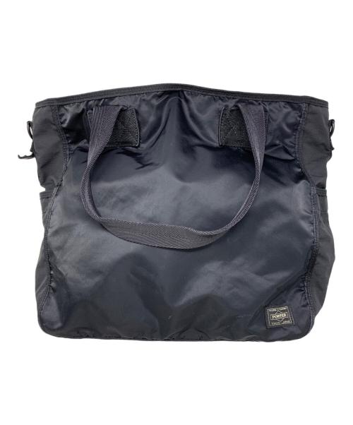 PORTER（ポーター）PORTER (ポーター) PORTER タンカー ナイロントートバッグ ブラックの古着・服飾アイテム