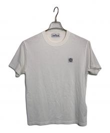 STONE ISLAND（ストーンアイランド）の古着「刺繍カットソー」｜ホワイト