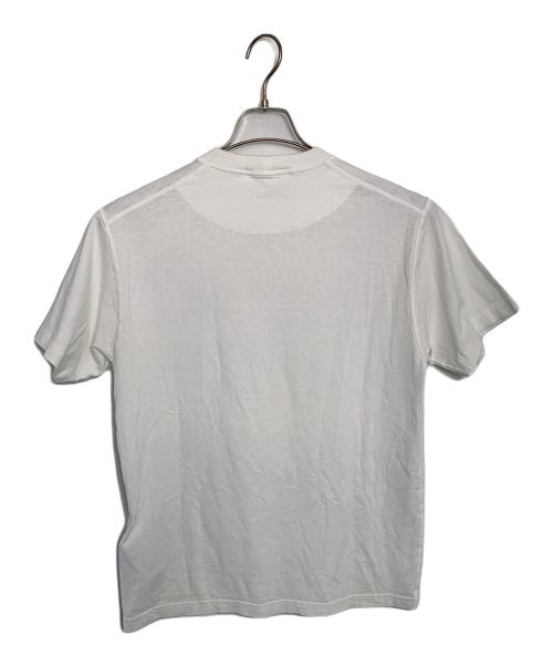 STONE ISLAND（ストーンアイランド）STONE ISLAND (ストーンアイランド) 刺繍カットソー ホワイト サイズ:Mの古着・服飾アイテム