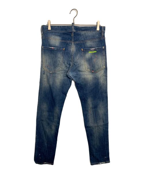 DSQUARED2（ディースクエアード）DSQUARED2 (ディースクエアード) DSQUARED2 デニムパンツ ブルー サイズ:48の古着・服飾アイテム