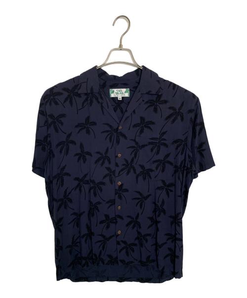 TWO PALMS（トゥーパームス）TWO PALMS (トゥーパームス) TWO PALMS アロハシャツ ネイビーブラック サイズ:Mの古着・服飾アイテム