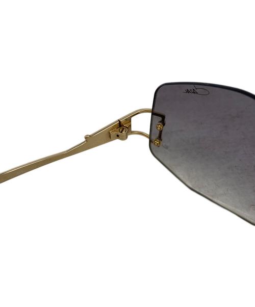 CAZAL（カザール）CAZAL (カザール) サングラス ゴールドの古着・服飾アイテム