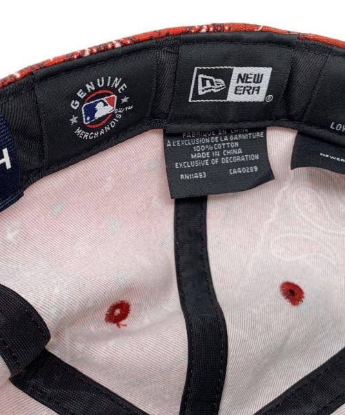 New Era（ニューエラ）New Era (ニューエラ) KITH (キス) New Era KITH キャップ レッド サイズ:7 1/２59.6cmの古着・服飾アイテム