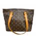 LOUIS VUITTON（ルイ ヴィトン）の古着「LOUIS VUITTON モノグラム カバピアノ トートバッグ」｜ブラウン