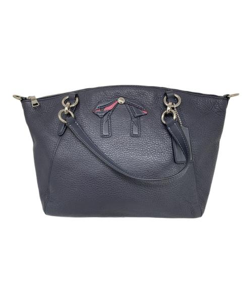 COACH（コーチ）COACH (コーチ) COACH トートバッグ ネイビーの古着・服飾アイテム