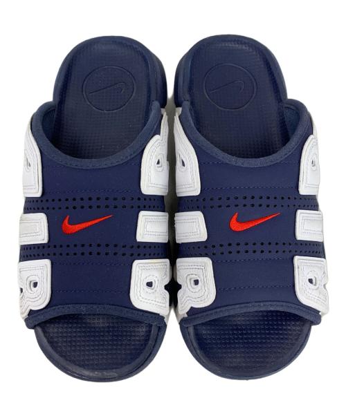 NIKE（ナイキ）NIKE (ナイキ) NIKE More Uptempo Slide Olympic サンダル ネイビー×ホワイト サイズ:26㎝の古着・服飾アイテム