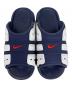 中古・古着 NIKE (ナイキ) NIKE More Uptempo Slide Olympic サンダル ネイビー×ホワイト サイズ:26㎝：10000円