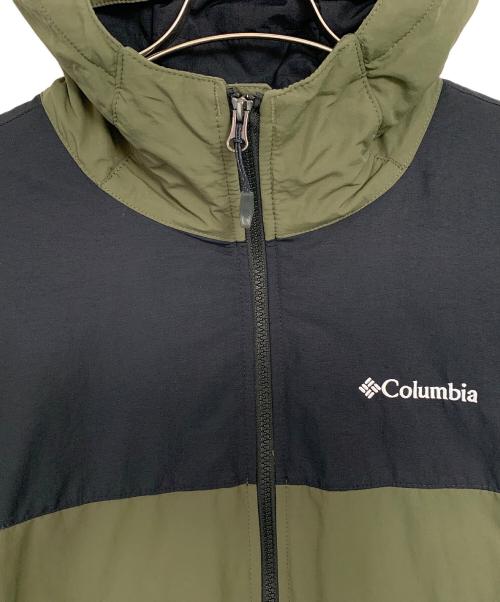 Columbia（コロンビア）Columbia (コロンビア) ラビリンスキャニオンIIジャケット オリーブ×ブラック サイズ:Lの古着・服飾アイテム