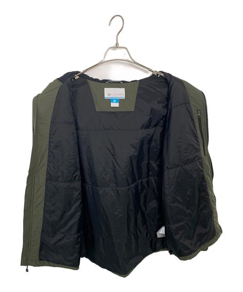 Columbia（コロンビア）Columbia (コロンビア) ラビリンスキャニオンIIジャケット オリーブ×ブラック サイズ:Lの古着・服飾アイテム