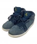 NIKEナイキ）の古着「AIR JORDAN 1 MID」｜ネイビー