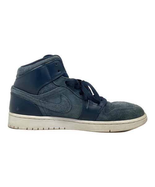 NIKE（ナイキ）NIKE (ナイキ) AIR JORDAN 1 MID ネイビー サイズ:10の古着・服飾アイテム