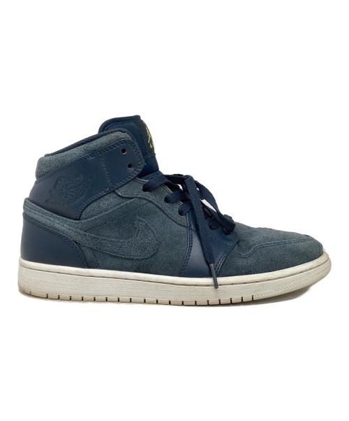 NIKE（ナイキ）NIKE (ナイキ) AIR JORDAN 1 MID ネイビー サイズ:10の古着・服飾アイテム