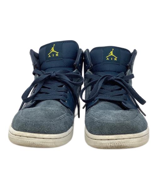 NIKE（ナイキ）NIKE (ナイキ) AIR JORDAN 1 MID ネイビー サイズ:10の古着・服飾アイテム