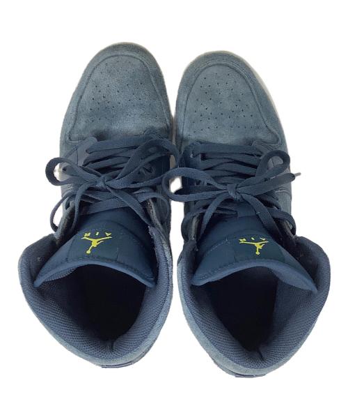 NIKE（ナイキ）NIKE (ナイキ) AIR JORDAN 1 MID ネイビー サイズ:10の古着・服飾アイテム