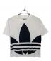 adidas originals（アディダスオリジナル）の古着「adidas originals 半袖カットソー」｜ホワイト