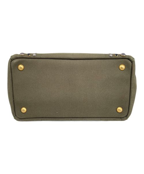 PRADA（プラダ）PRADA (プラダ) PRADA カナパ ハンドバッグ カーキの古着・服飾アイテム