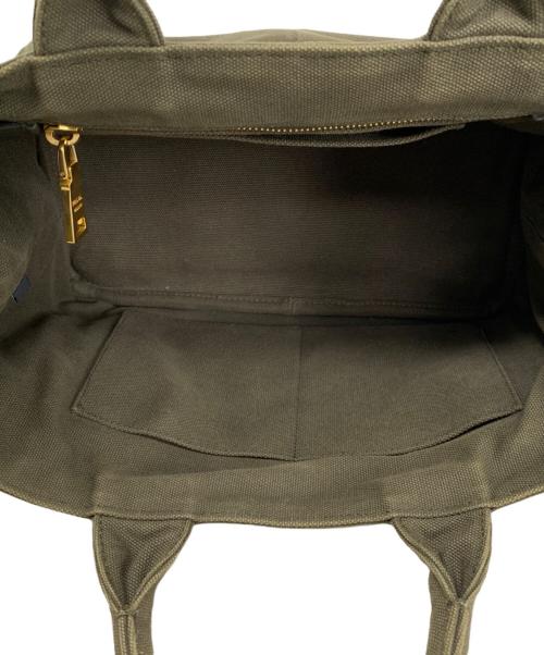 PRADA（プラダ）PRADA (プラダ) PRADA カナパ ハンドバッグ カーキの古着・服飾アイテム