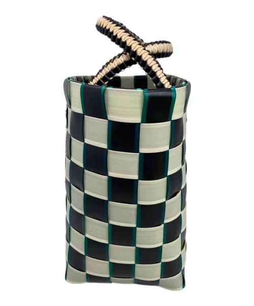 MARNI（マルニ）MARNI (マルニ) MARNI MARKET TAPE MINI BASKET トートバッグ アイボリーの古着・服飾アイテム