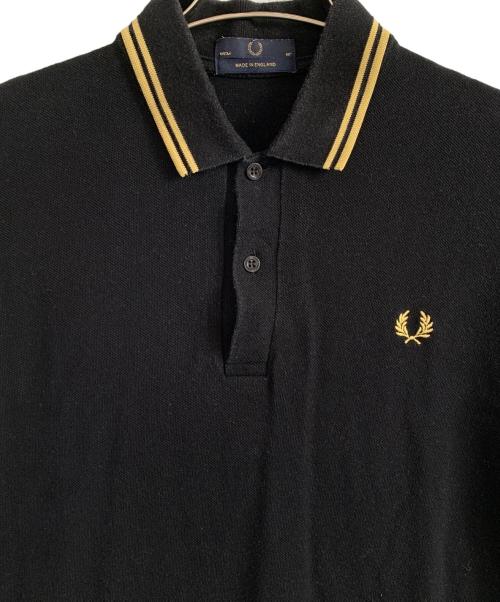 FRED PERRY（フレッドペリー）FRED PERRY (フレッドペリー) FRED PERRY ポロシャツ ブラック サイズ:40の古着・服飾アイテム