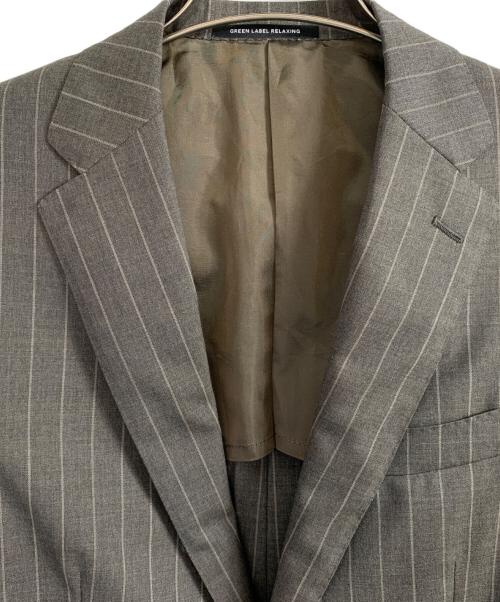 green label relaxing（グリーンレーベルリラクシング）green label relaxing (グリーンレーベルリラクシング) green label relaxing セットアップスーツ グレー サイズ:44の古着・服飾アイテム