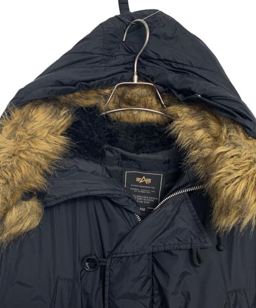 ALPHA（アルファ）ALPHA (アルファ) ALPHA フライトジャケット ブラック サイズ:Lの古着・服飾アイテム