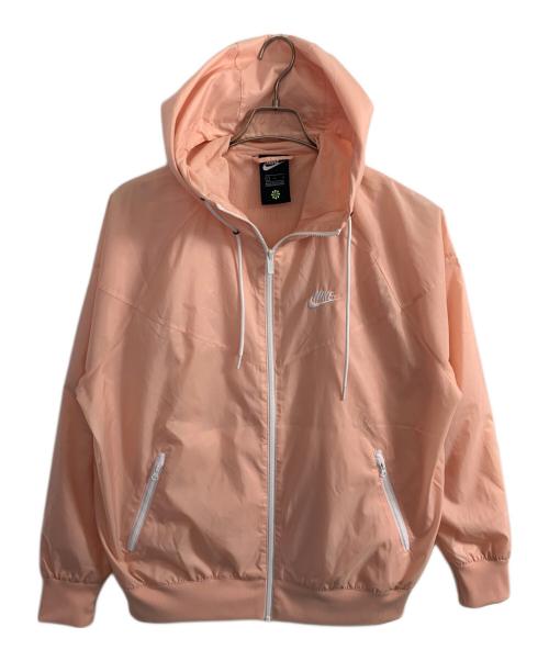 NIKE（ナイキ）NIKE (ナイキ) NIKE ウィンドランナー フーデッドジャケット ピンク サイズ:Lの古着・服飾アイテム