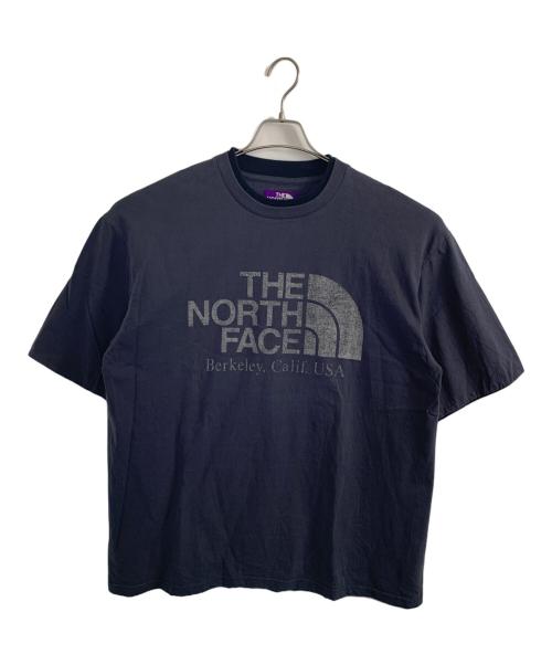 THE NORTHFACE PURPLELABEL（ザ・ノースフェイス パープルレーベル）THE NORTHFACE PURPLELABEL (ザ・ノースフェイス パープルレーベル) THE NORTHFACE PURPLELABEL 半袖カットソー ブラック サイズ:Lの古着・服飾アイテム