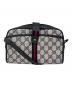 GUCCI（グッチ）の古着「GUCCI ショルダーバッグ」｜ネイビー×ベージュ